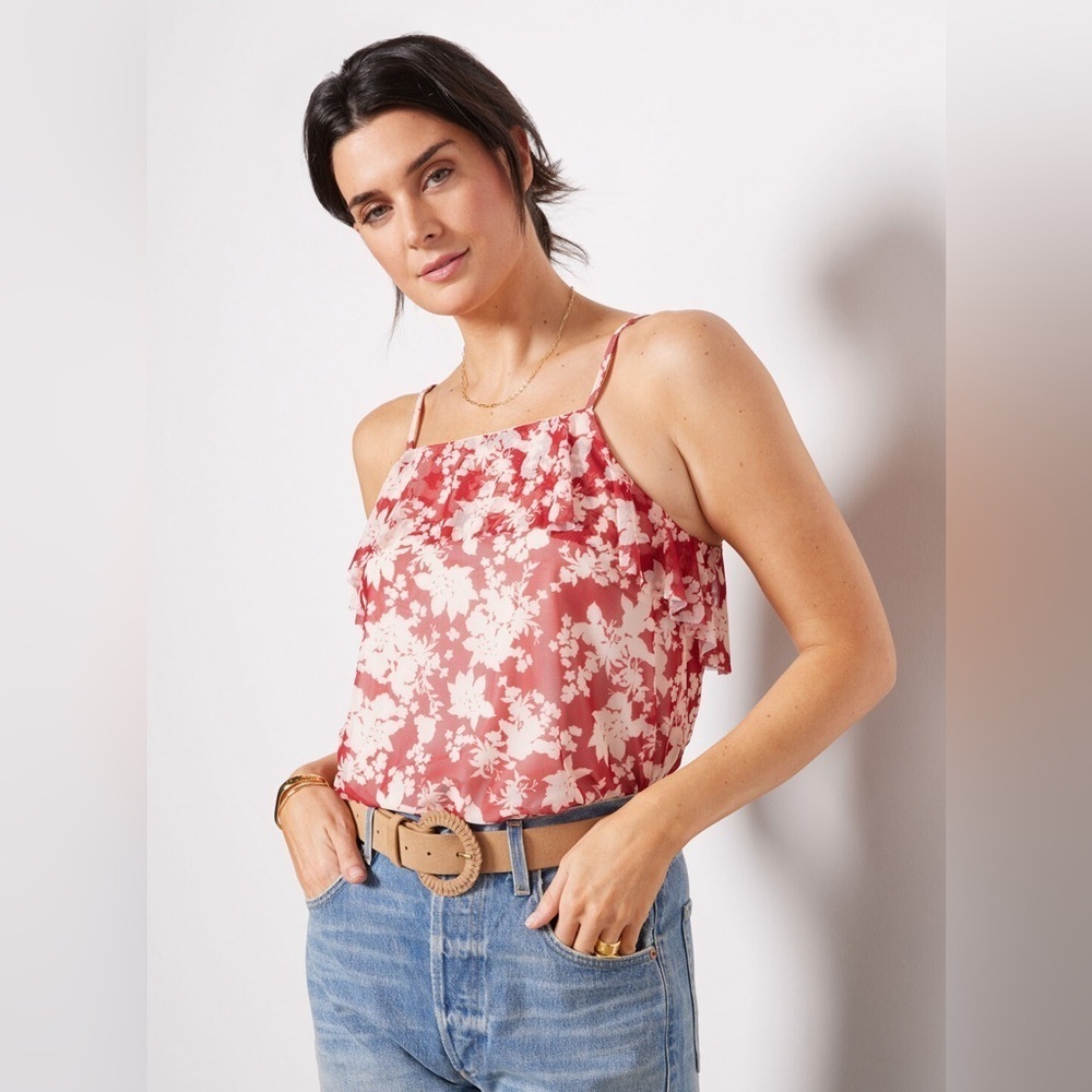Evereve Hudson Printed Cami NWT